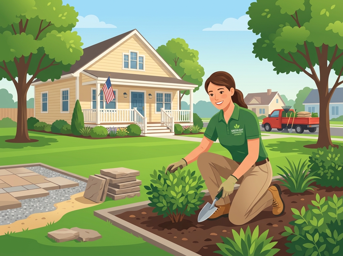 Landscaping & Outdoor — line illustration