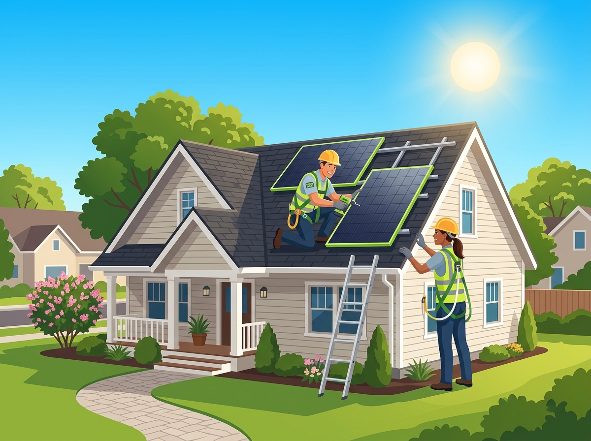 Solar — line illustration